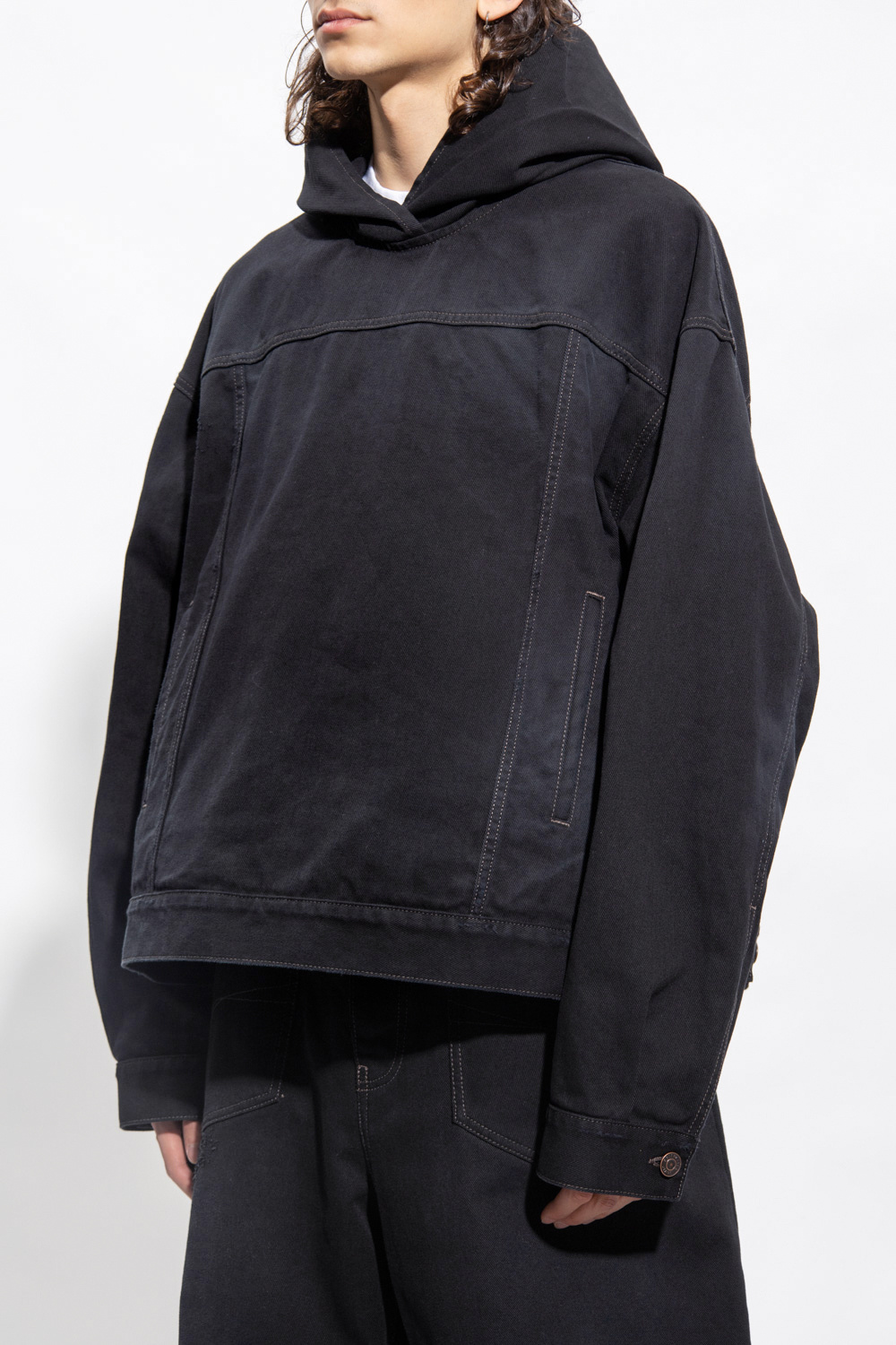 Balenciaga denim discount pullover